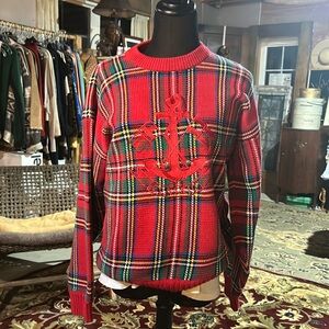 Charter club tartan sweater